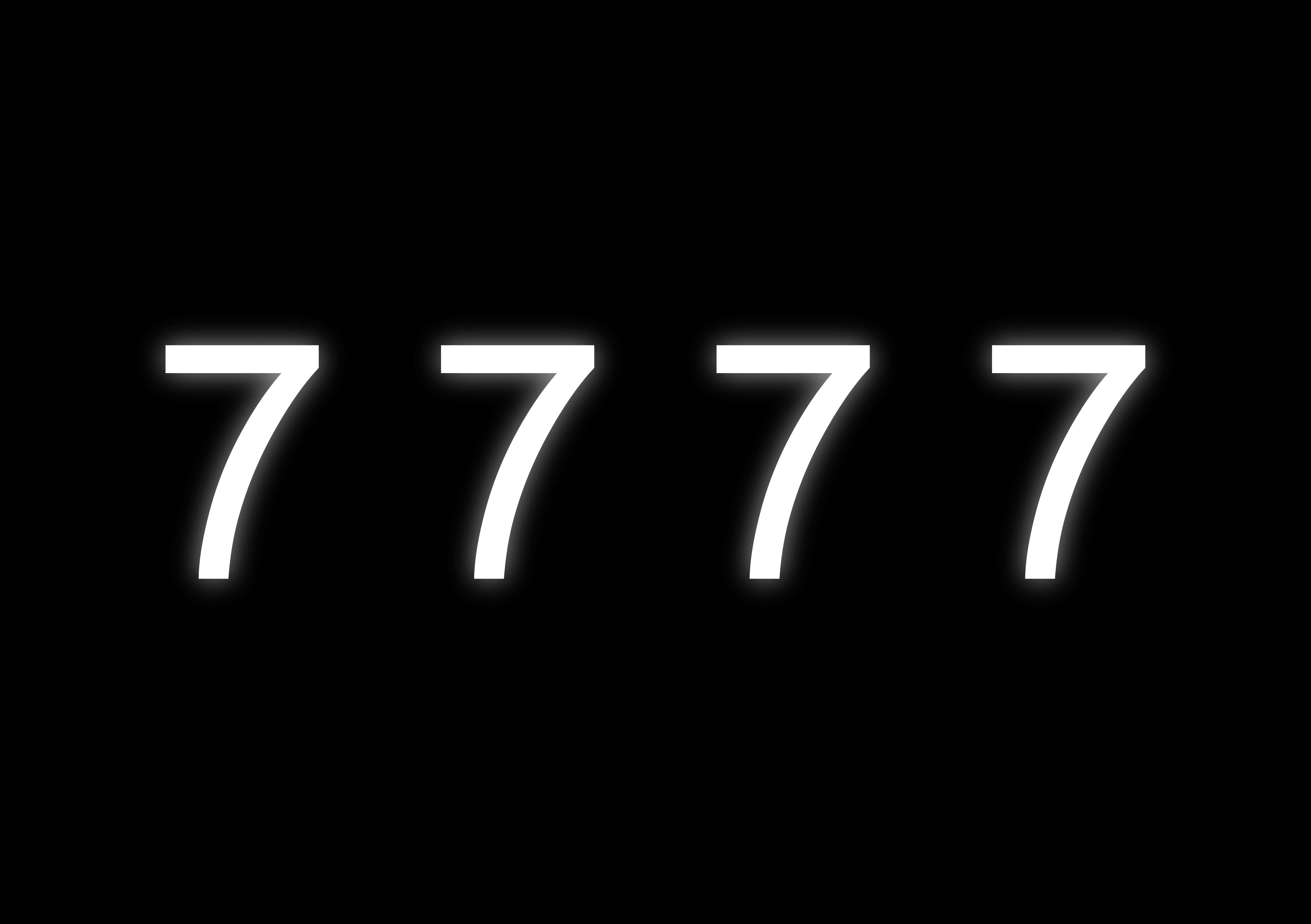 Одинаковые цифры три 2. 7777 Картинки. Число 7777. 7777 Цифры. Число 7777-фото.